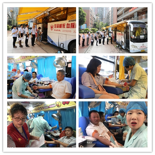 献血者排队上献血车献血.jpg